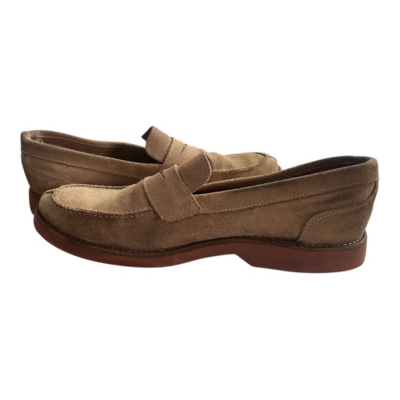 Hackett London Richmond Driver Shoes Moccasin Slip On Loafer Tan Mens Shoes Sz 7 - Picture 3 of 12